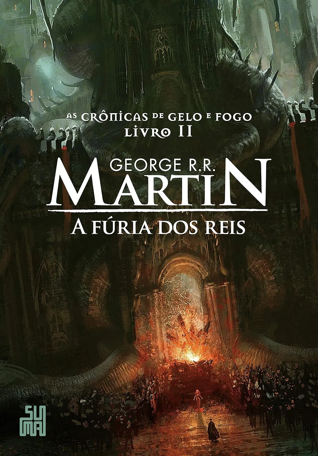 Capa de As Crônicas de Gelo e Fogo, Livro 2: A Fúria dos Reis