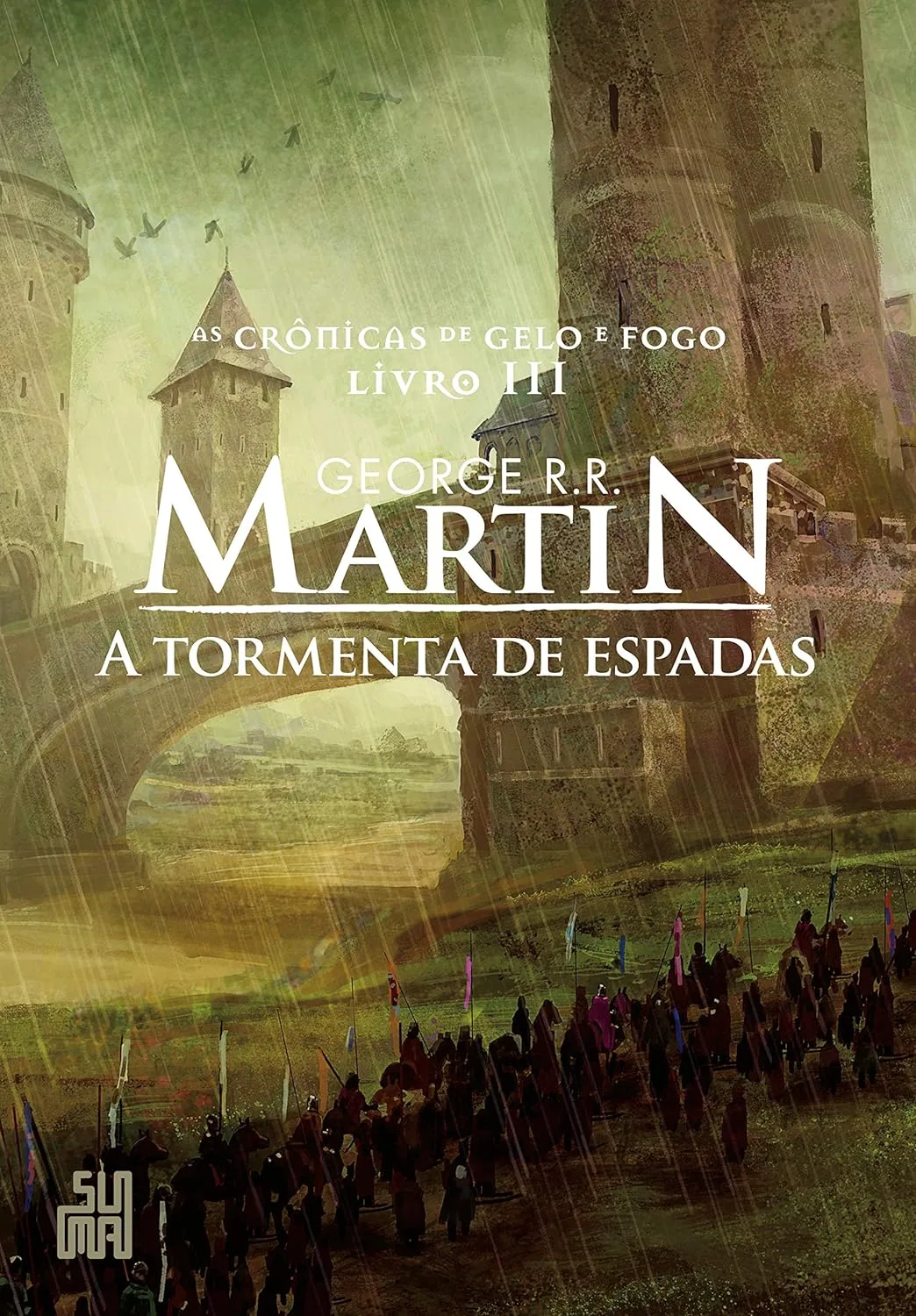 Capa de As Crônicas de Gelo e Fogo, Livro 3: A Tormenta de Espadas