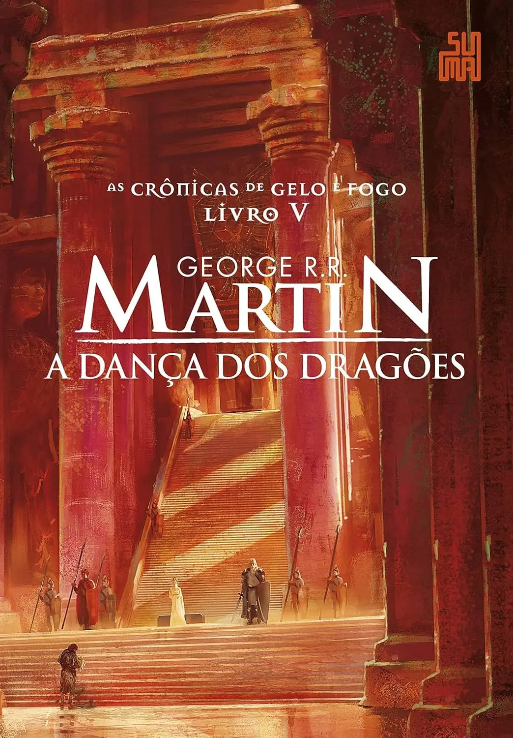 Capa de As Crônicas de Gelo e Fogo, Livro 5: A Dança dos Dragões